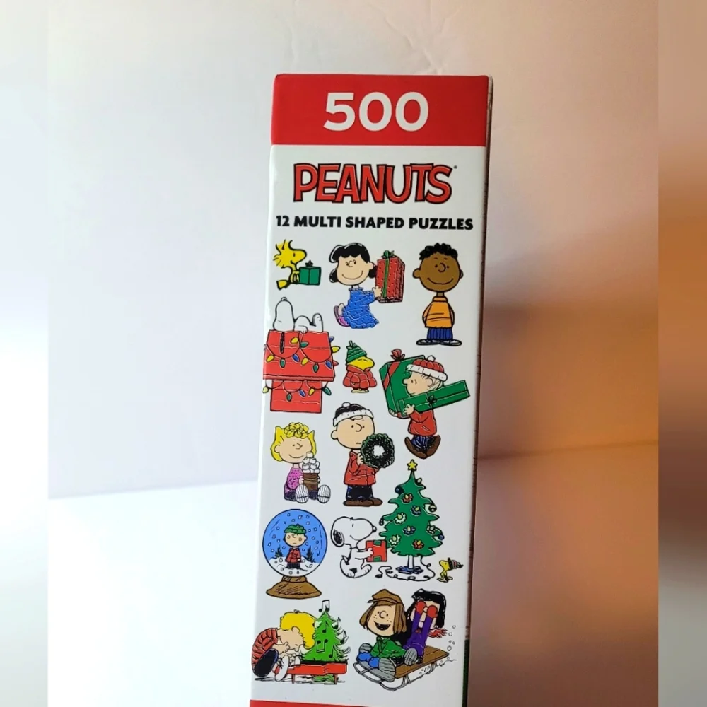 Peanuts 12 Multi Shaped Puzzles